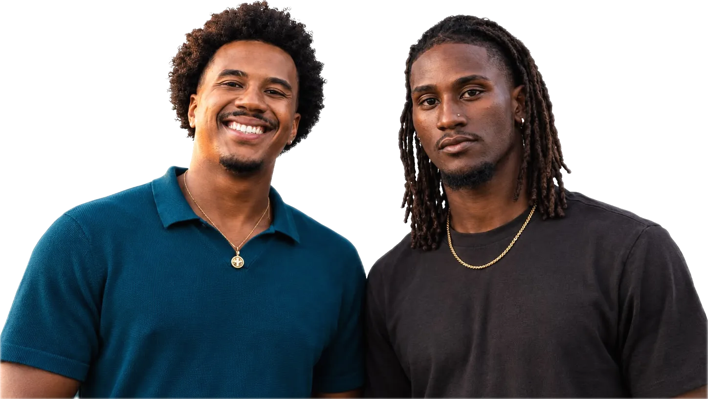 Aurélien (à gauche) et Lucas (à droite), fondateurs de Return Consulting
